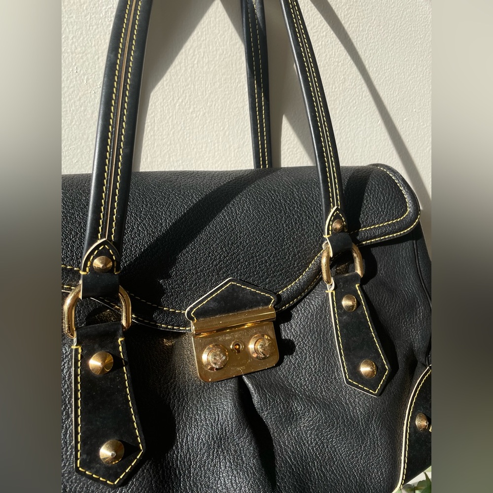 SOLD Louis Vuitton L’ Absolu De Voyage Noir Suhali Satchel Large - Picture 2 of 16